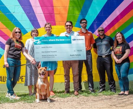 APA Big Check with Legacythe Dog JUN21 3